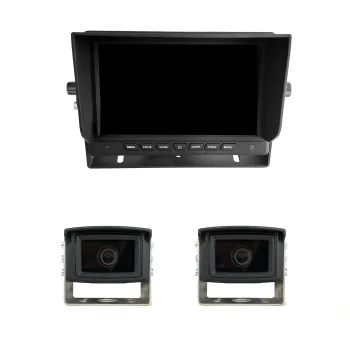 7" AHD Kamerasystem QUAD mit 2x HD Kamera